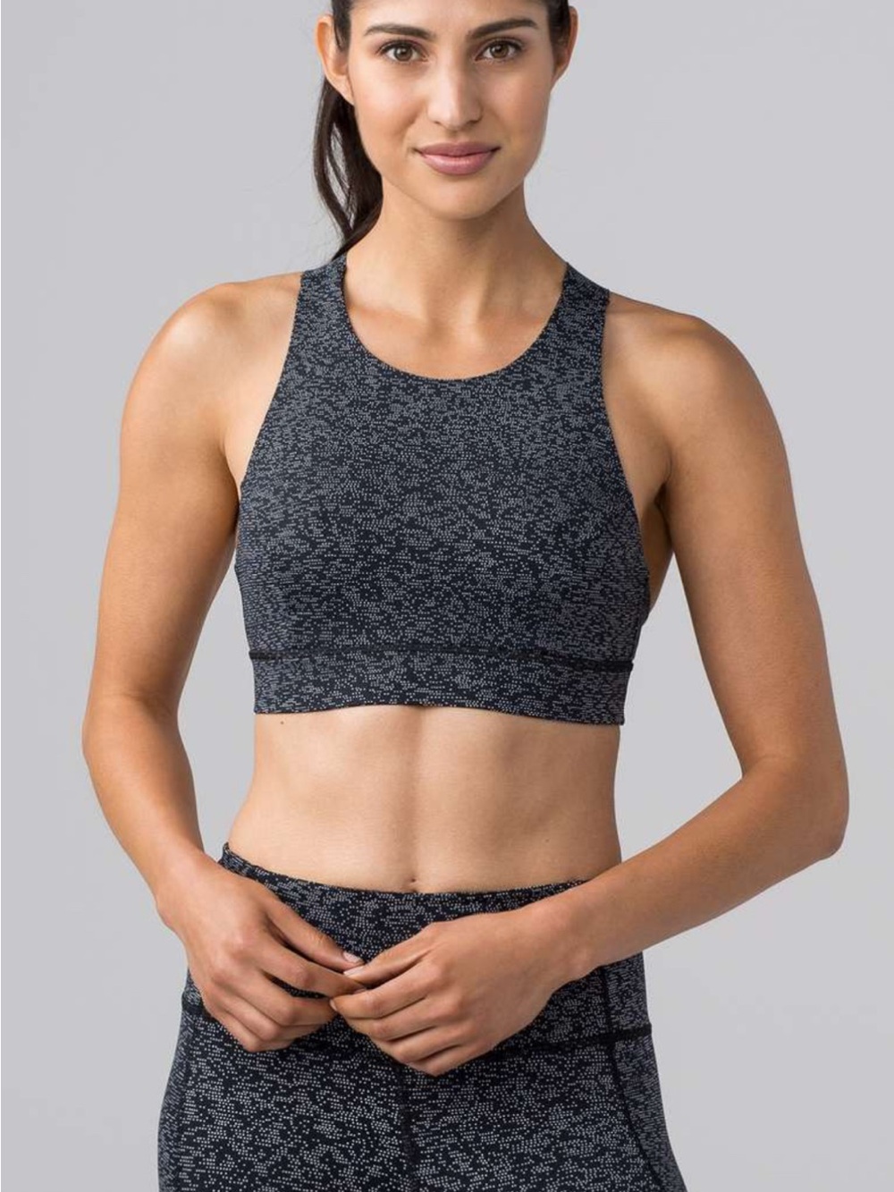 Lululemon Fast & Free Bra (Nulux)
Soundwave Alpine White Black